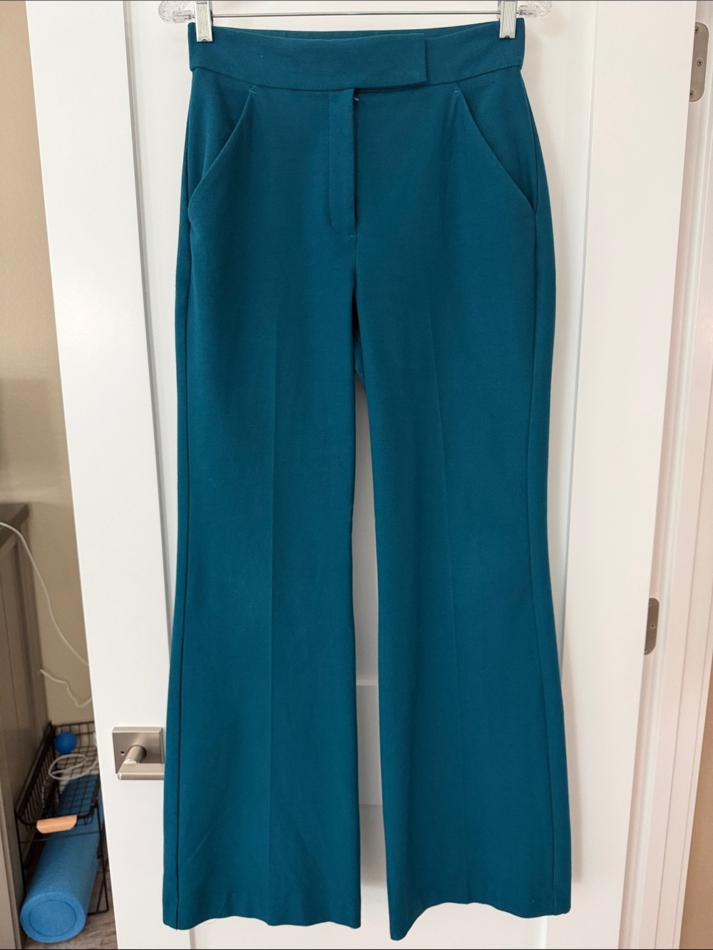Express Teal Wide-Leg Women's Pants